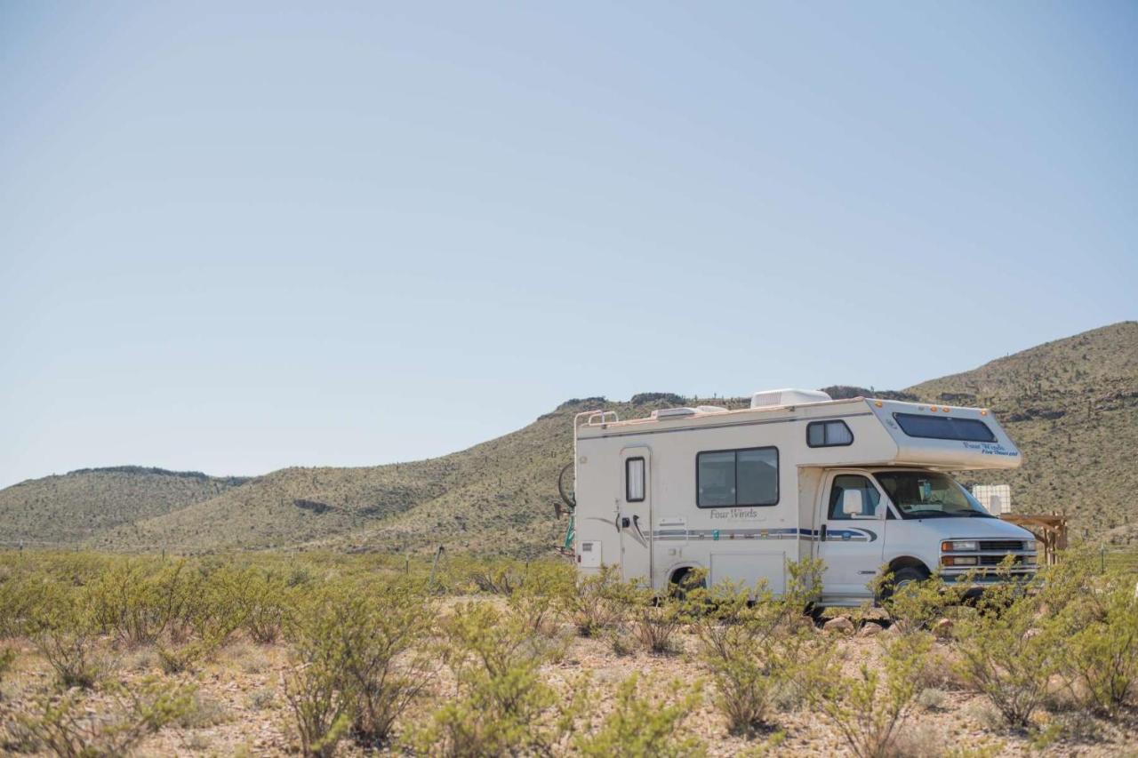 Camping At Desert Gardens Oasis In Lobo, Tx Van Horn Exteriör bild